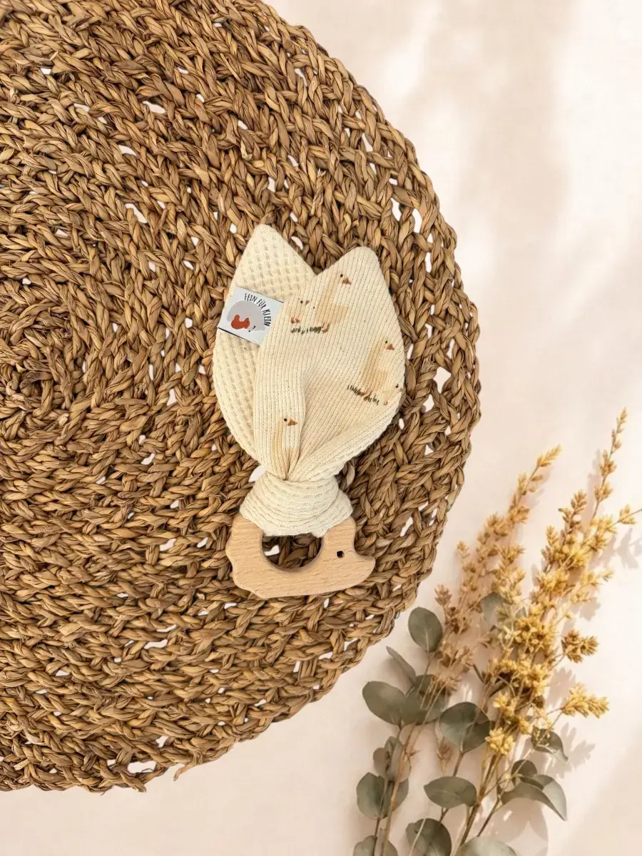 Beißring aus Naturholz "Otto"