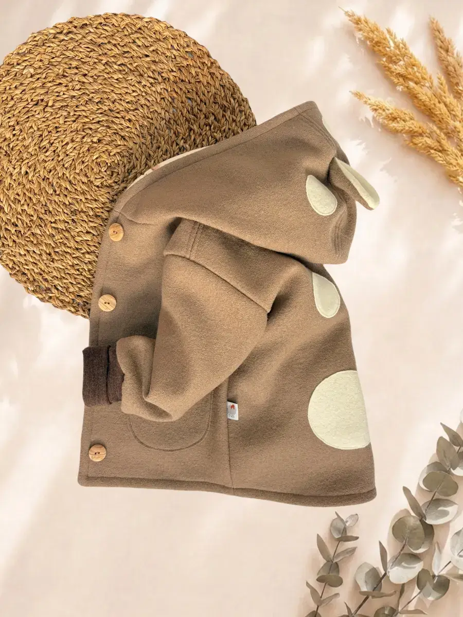 Merino Walkjacke Rehkitz "Ulrike"