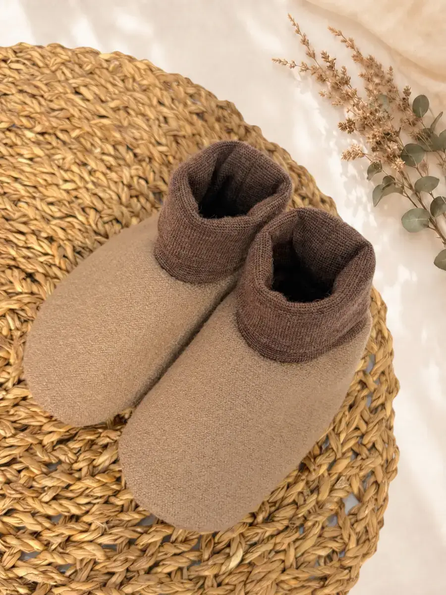 Merino Wollwalk-Schühchen "Ignaz"